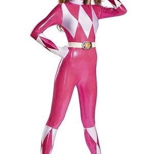 Disguise Pink Power Ranger costume size Small 4-6